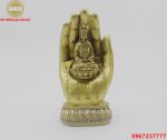 Bàn tay Phật bằng đồng cổ kính tinh xảo