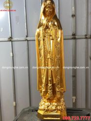 Tượng Thiên Chúa giáo thếp vàng 9999 đẹp, ý nghĩa