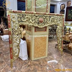 Cửa võng bằng đồng cổ kính cao 1m65 dài 2m05