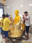 Dịch vụ thếp vàng tượng Phật tại xưởng cao cấp, chất lượng