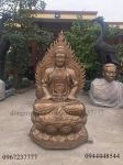Đúc tượng Phật lớn cho đình chùa 