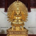 Đúc tượng Phật lớn cho đình chùa 