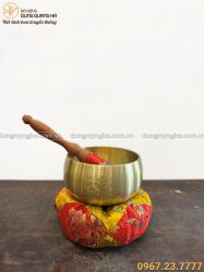Chuông bát đồng vàng Đài Loan đường kính 20 cm