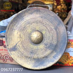 Chiêng cồng bằng đồng đường kính 68cm