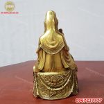Tượng Phật Quan Âm Bồ Tát ngồi thiền trên đài sen