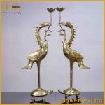Hạc thờ bằng đồng catut cao 50cm