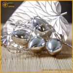 Bộ trầu cau 5 quả mạ bạc cao cấp