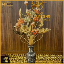 Bó sen 20 cành đồng vàng cao cấp