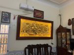 Hoàn thiện và lắp đặt tranh cội nguồn quê hương 1m2 x 2m3 tại Ninh Bình