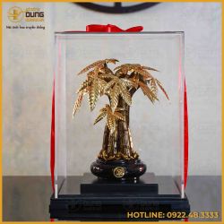 Cây kim tiền mạ vàng kích thước 37x27x27cm