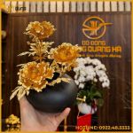 Quà tặng hoa hồng mạ vàng cao cấp