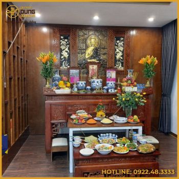 Tranh Phật Thích Ca Mâu Ni bằng đồng tinh xảo