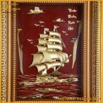 Tranh quà tặng thuận buồm xuôi gió kích thước 20x25cm