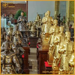 Tổng hợp các mẫu tượng Trần Hưng Đạo bằng đồng cao cấp nhất
