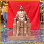 Tượng Đại Tướng Võ Nguyên Giáp bằng đồng đỏ