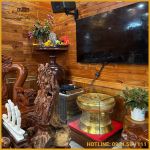 Bàn giao quả trống 60cm đồng đỏ dát vàng cho khách hàng tại Hà Nội