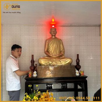 Giao tượng sư thầy tại chùa Bửu Thắng - Tân Phú - TP. Hồ Chí Minh