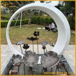 Bàn giao lắp đặt Hoa sen đồng tại Công Viên Tưởng Niệm Vĩnh Hằng Thiên Đức - Phú Thọ