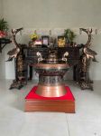 Đồ đồng Dung Quang Hà bàn giao đỉnh tai mây, lục bình, hạc đồng và trống đồng tại Thanh Hóa